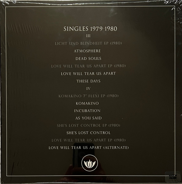 Joy Division - Singles 1979-1980 | Transmission Records (none) - 2