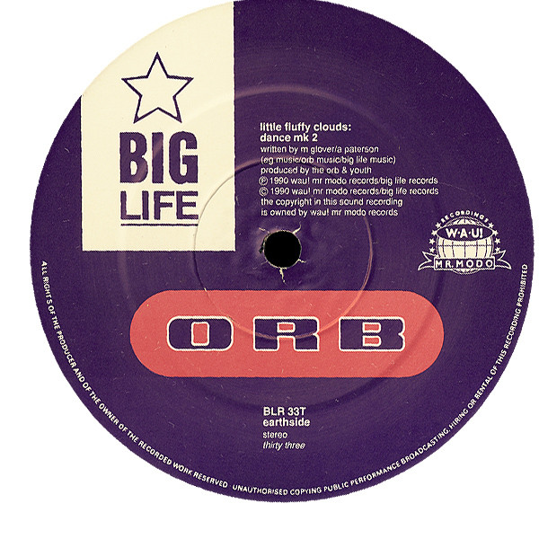 The Orb - Little Fluffy Clouds | Big Life (BLR 33T) - 3