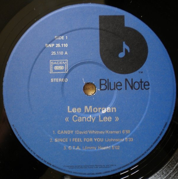 Lee Morgan - Candy Lee | Blue Note (BNP 25.110) - 3 Lee Morgan - Candy Lee | Blue Note (BNP 25.110) - 3