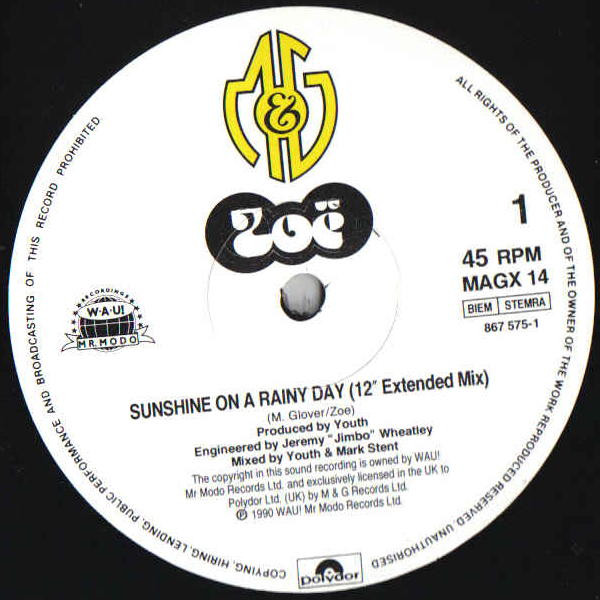 Zoë - Sunshine On A Rainy Day | M&G (MAGX 14) - 3