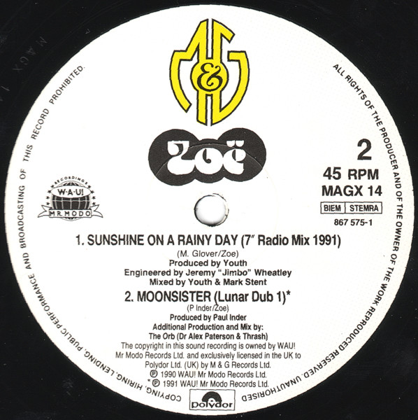 Zoë - Sunshine On A Rainy Day | M&G (MAGX 14) - 4