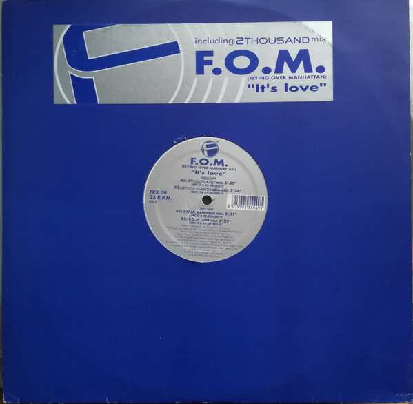 Flying Over Manhattan - It's Love | Fresca (FRX 09)