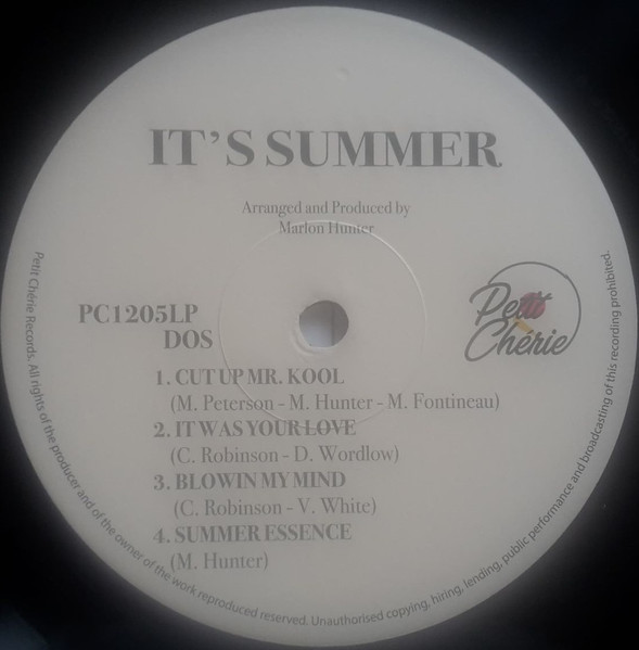 Marlon Hunter - It's Summer | Petit Cherie (PC1205LP) - 4