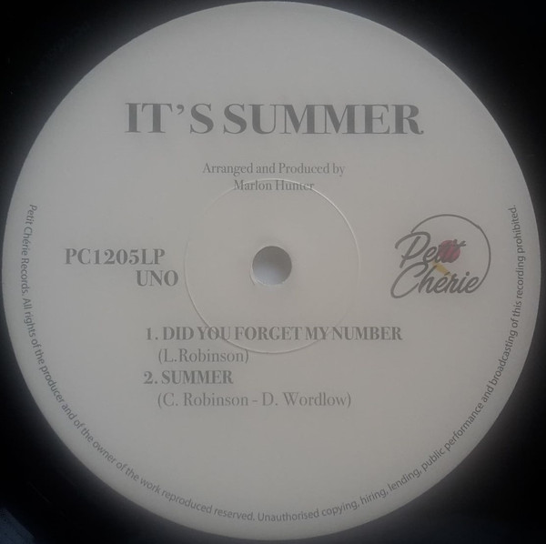 Marlon Hunter - It's Summer | Petit Cherie (PC1205LP) - 3