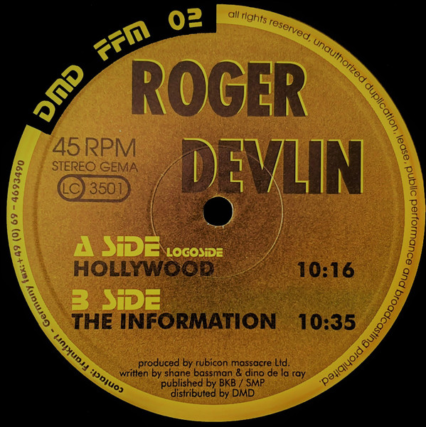 Roger Devlin - Hollywood | Made In Frankfurt (DMD FFM 02) - main