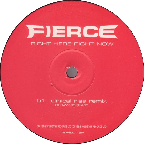 Fierce - Right Here Right Now | Wildstar Records (12WILD13P) - 4