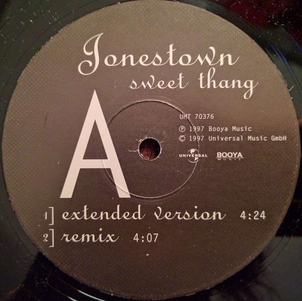 Jonestown - Sweet Thang | Universal (UMT 70376) - 3 Jonestown - Sweet Thang | Universal (UMT 70376) - 3