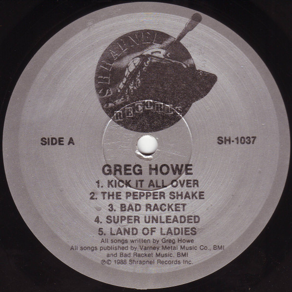 Greg Howe - Greg Howe | Shrapnel Records (SH-1037) - 3