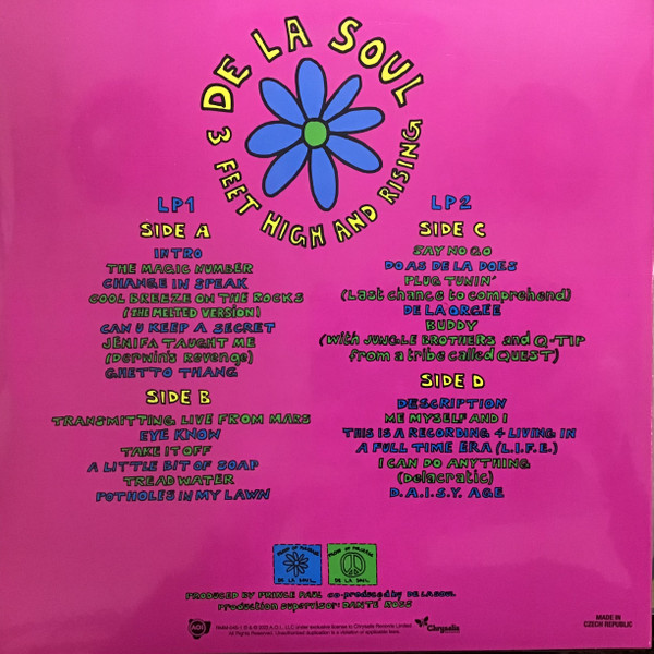 De La Soul - 3 Feet High And Rising | AOI Records (RMM-045-1) - 2 De La Soul - 3 Feet High And Rising | AOI Records (RMM-045-1) - 2