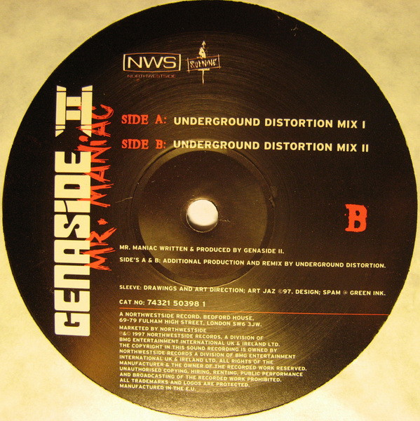 Genaside II - Mr. Maniac | Northwestside (74321 50398 1) - 2