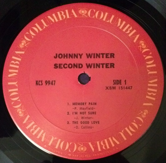 Johnny Winter - Second Winter | Columbia (KCS 9947) - 4 Johnny Winter - Second Winter | Columbia (KCS 9947) - 4