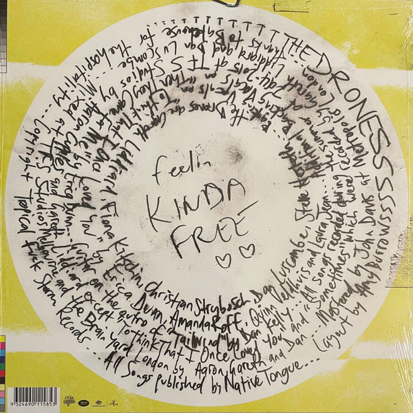 The Drones - Feelin Kinda Free - LP - WHITE | Tropical Fuck Storm Records (TFSR002V) - 2