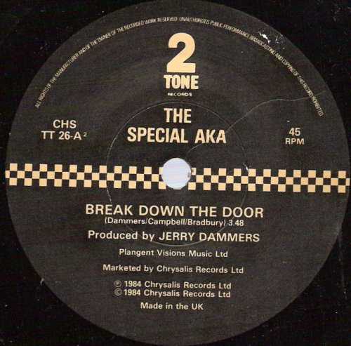 The Special AKA - Nelson Mandela c/w Break Down The Door! | Two-Tone Records (CHS TT 26) - 4