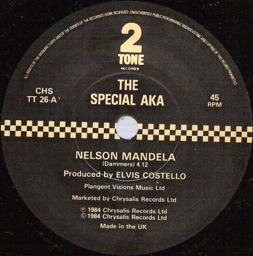 The Special AKA - Nelson Mandela c/w Break Down The Door! | Two-Tone Records (CHS TT 26) - 3