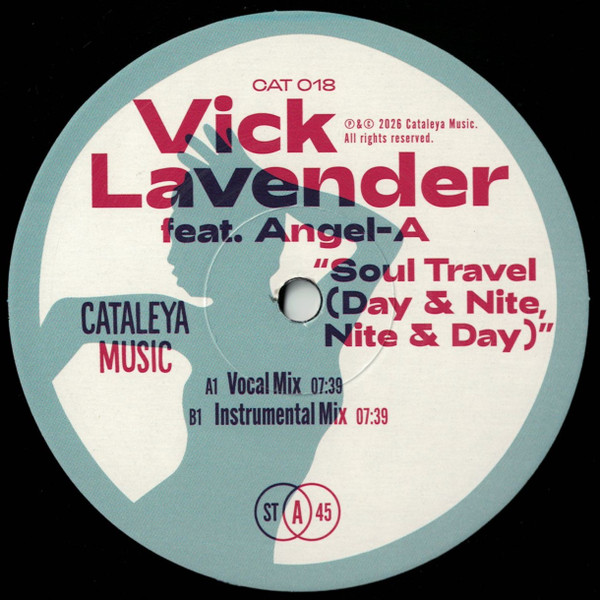 Vick Lavender Feat. Angel-A – Soul Travel (Day & Nite, Nite & Day) vinyl cover