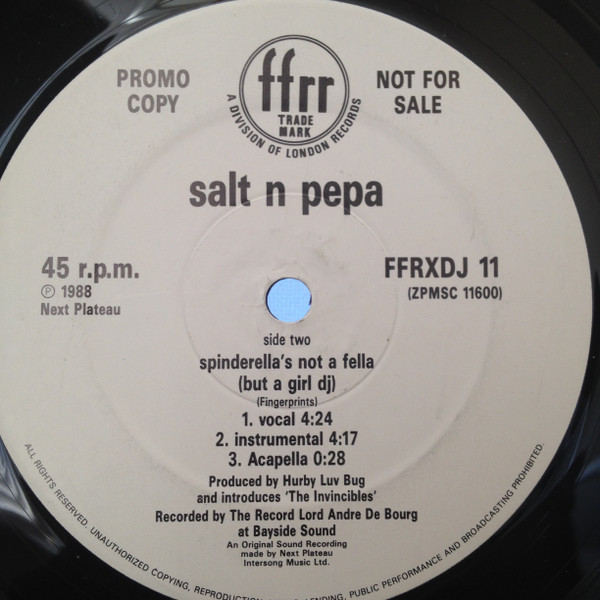 Salt 'N' Pepa - Shake Your Thang / Spinderella's Not A Fella (But A Girl DJ) | FFRR (FFRXDJ 11) - main
