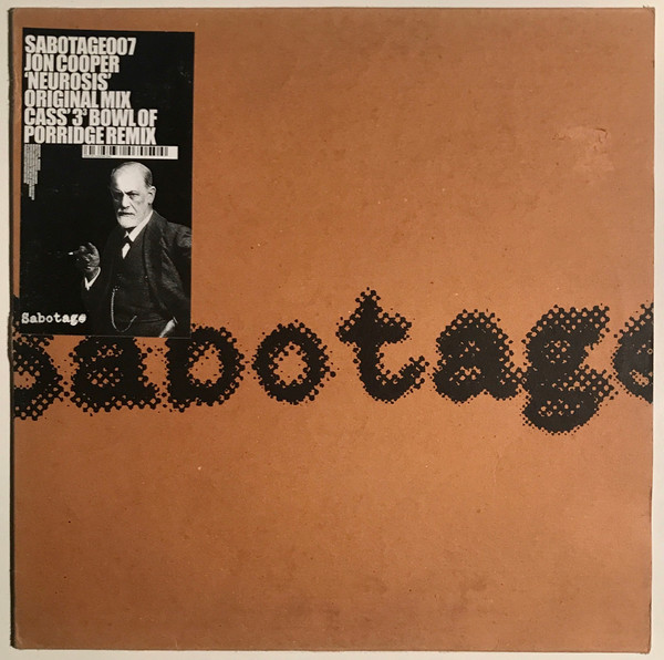 Jon Cooper - Neurosis | Sabotage Systems (SABOTAGE007) - main Jon Cooper - Neurosis | Sabotage Systems (SABOTAGE007) - main