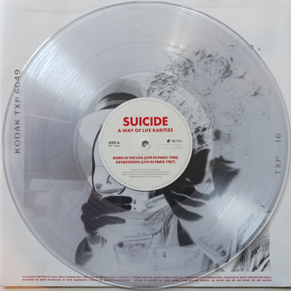Suicide - A Way Of Life Rarities  | Mute (L12AWOL1)