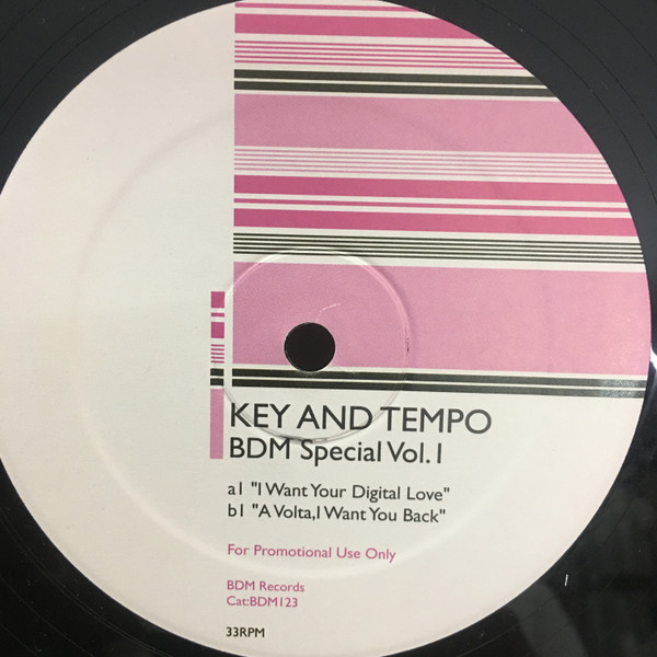 Key And Tempo - BDM Special Vol.1 | BDM Records (BDM123)