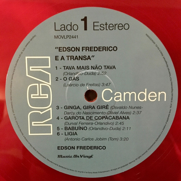 Edson Frederico - Edson Frederico E A Transa | Music On Vinyl (MOVLP2441) - 3