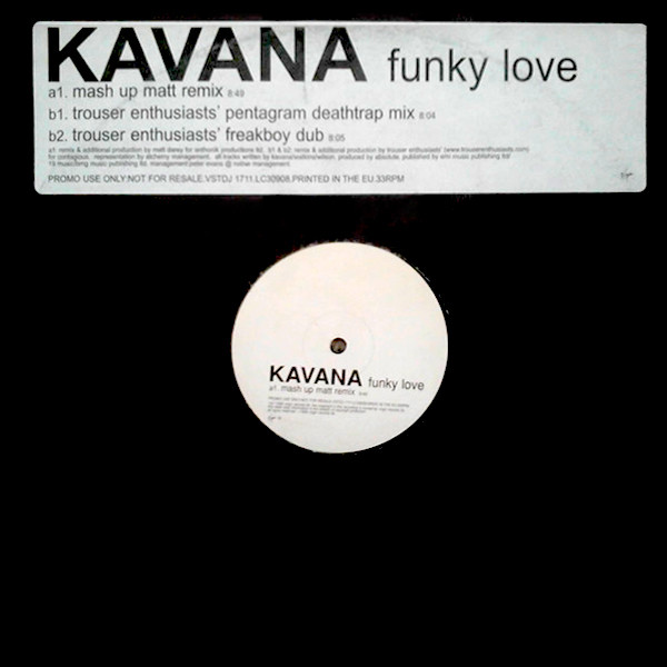 Kavana - Funky Love | Virgin (VSTDJ 1711) - main