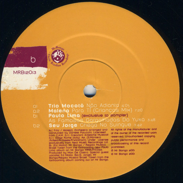 Various - Brazilian Beats 3 Sampler | Mr Bongo (MRB 12013) - 4