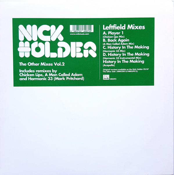 Nick Holder - The Other Mixes Vol.2 (Leftfield Mixes) | NRK Sound Division (NRK092)