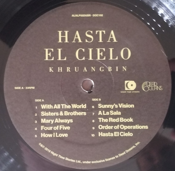 Khruangbin - Hasta El Cielo | Night Time Stories (ALNLP50DUBR) - 3