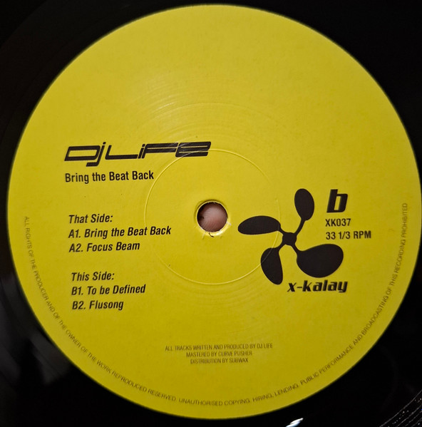 DJ Life - Bring the Beat Back | X-Kalay (XK037)