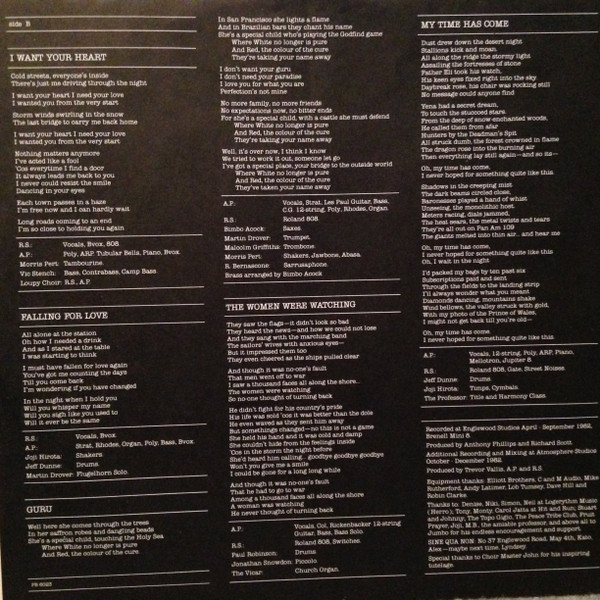 The Anthony Phillips Band - Invisible Men | Passport Records (PB 6023) - 3