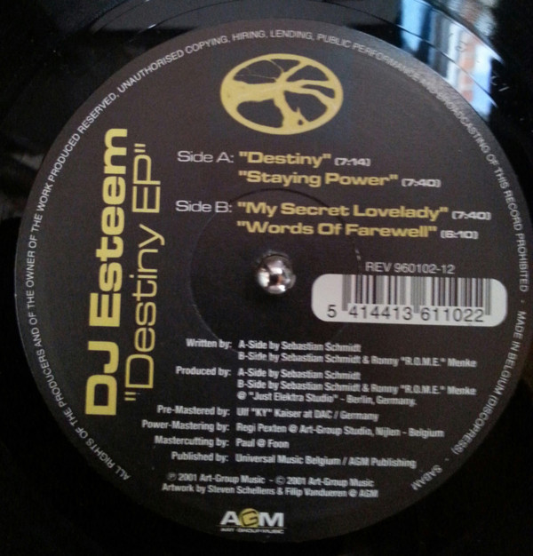 DJ Esteem - Destiny E.P. | Revelation Records (REV 960102-12)