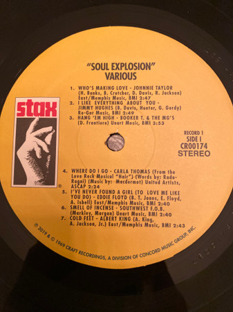 Various - Soul Explosion | Stax (CR00174) - 4
