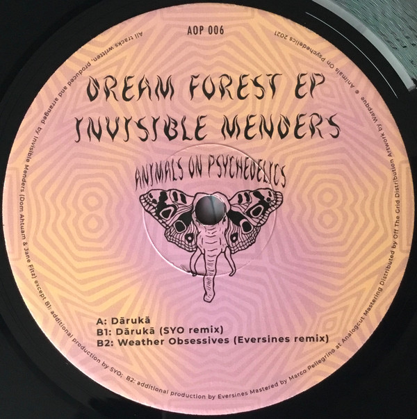 Invisible Menders - Dream Forest EP | Animals On Psychedelics (AOP 006)