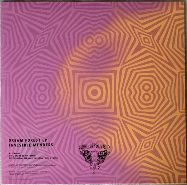 Invisible Menders - Dream Forest EP | Animals On Psychedelics (AOP 006) - 3