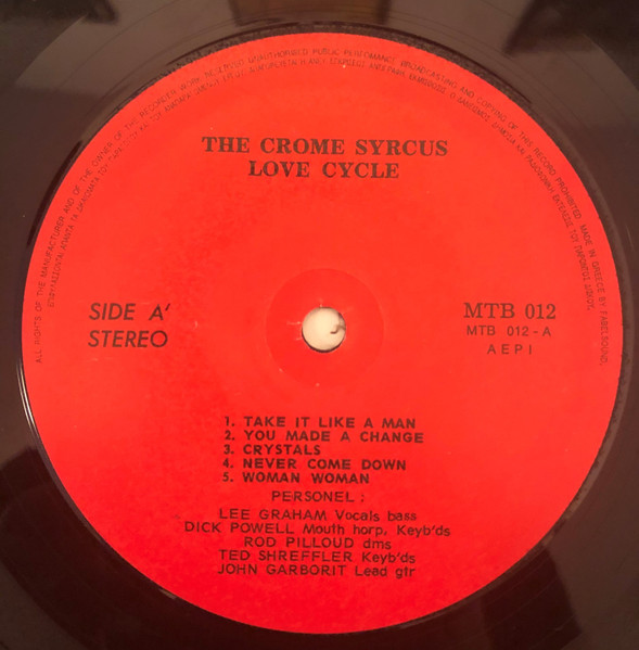 The Crome Syrcus - Love Cycle | Fabelsound (MTB 012) - 4 The Crome Syrcus - Love Cycle | Fabelsound (MTB 012) - 4