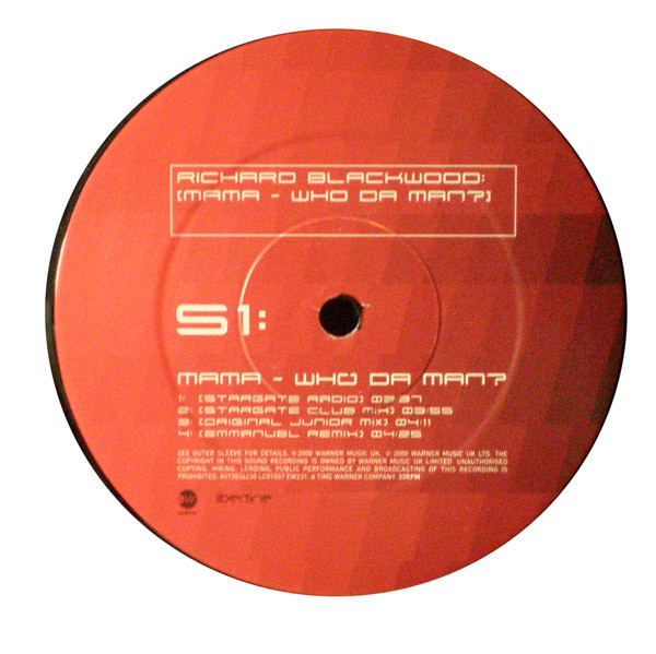 Richard Blackwood - Mama - Who Da Man? | Libertine Records (8573836230) - 3 Richard Blackwood - Mama - Who Da Man? | Libertine Records (8573836230) - 3