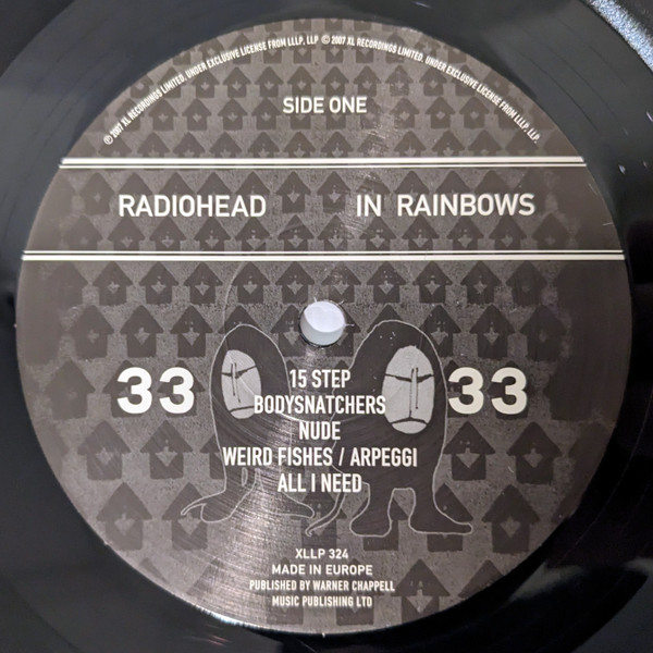 Radiohead - In Rainbows | XL Recordings (XLLP 324) - 2