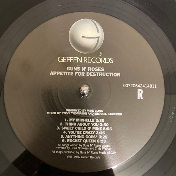 Guns N' Roses - Appetite For Destruction | Geffen Records (00720642414811) - 4