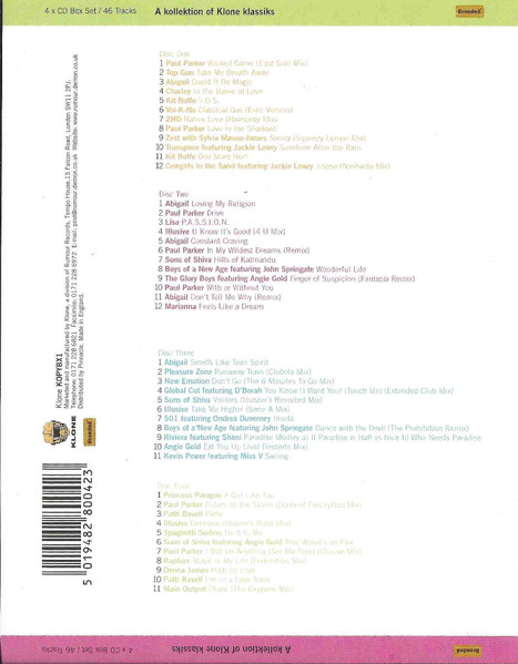 Various - Klone Ikons (A Kollektion Of Klone Klassiks) | Klone Records (KOPYBX1) - 3 Various - Klone Ikons (A Kollektion Of Klone Klassiks) | Klone Records (KOPYBX1) - 3