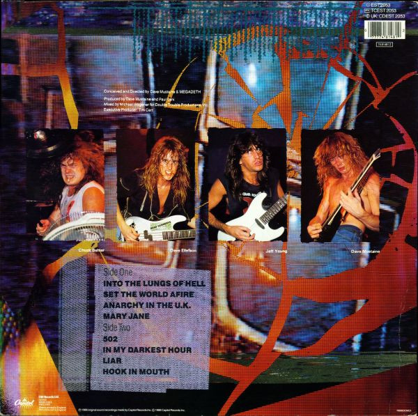 Megadeth - So Far, So Good... So What! | Capitol Records (EST 2053) - 2