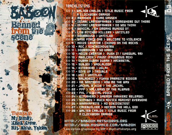 Baboon - Banned From The Scene | Kbal Sound System (AKHA 03) - 3