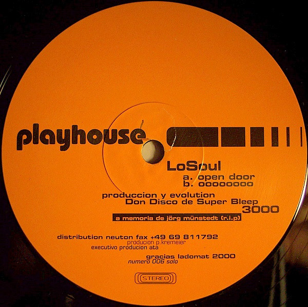 LoSoul - Open Door | Playhouse (numero 006 solo)