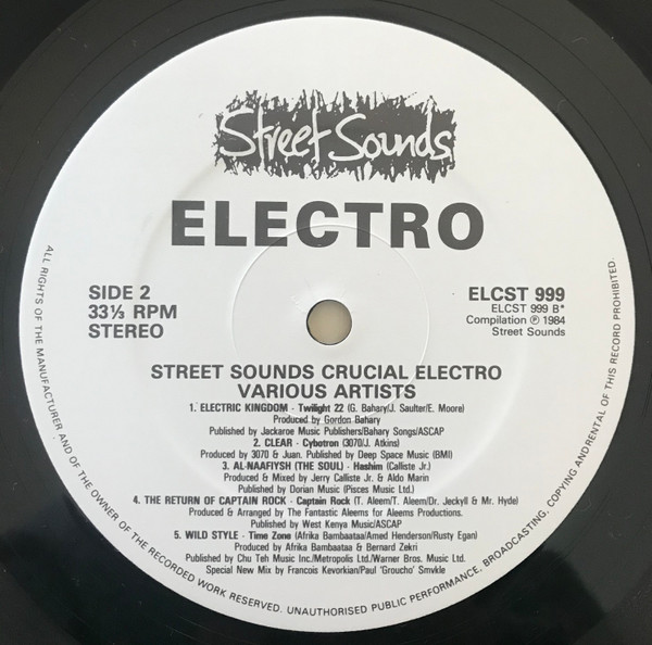 Various - Street Sounds Crucial Electro | Street Sounds (ELCST 999) - 4 Various - Street Sounds Crucial Electro | Street Sounds (ELCST 999) - 4