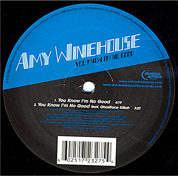 Amy Winehouse - You Know I'm No Good | Universal Republic Records (B0008491-11) - 2