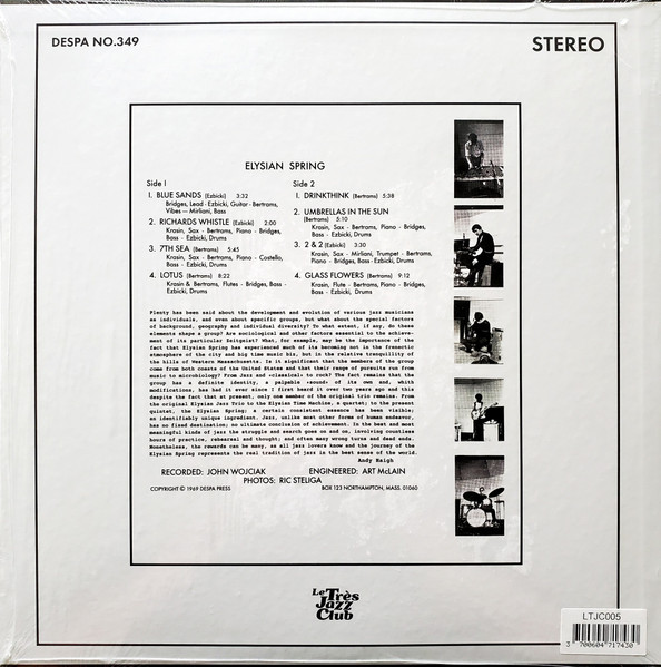 Elysian Spring - Elysian Spring | Le Très Jazz Club (LTJC005) - 3