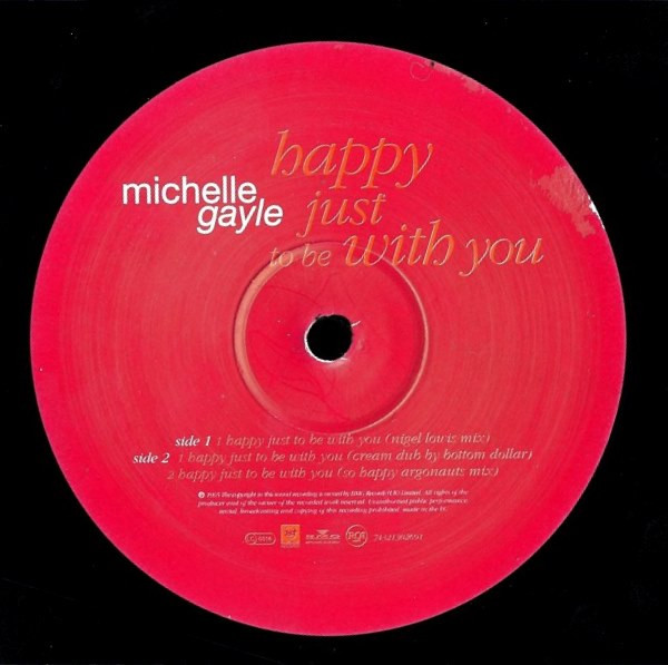 Michelle Gayle - Happy Just To Be With You | 1st Avenue Records (74321302691) - 4