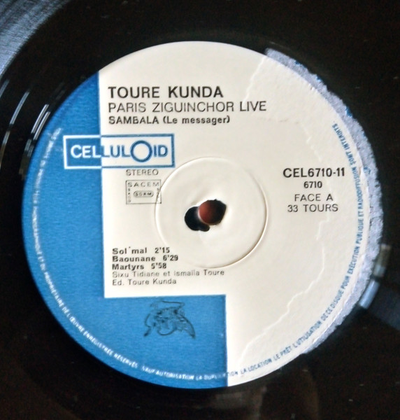 Toure Kunda - Live Paris-Ziguinchor | Celluloid (66710-1) - 3
