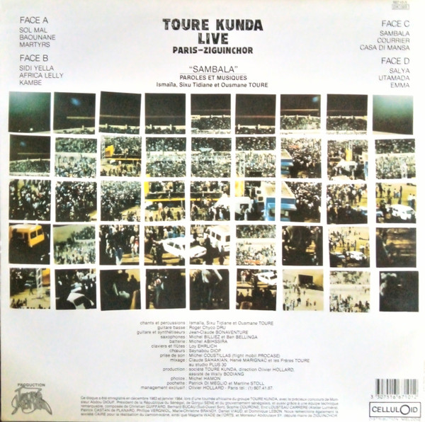 Toure Kunda - Live Paris-Ziguinchor | Celluloid (66710-1) - main