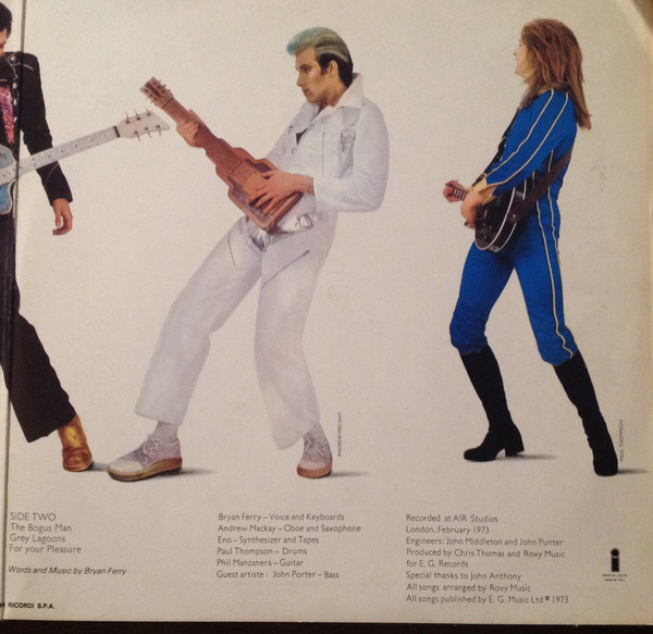 Roxy Music - For Your Pleasure | Island Records (ILPS 19232) - 4