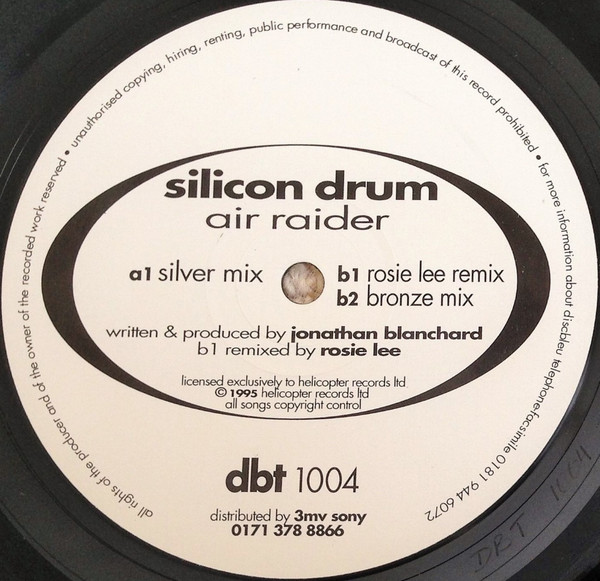 Silicon Drum - Air Raider | Discbleu (dbt 1004) - 3